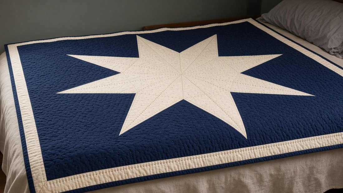 Deep blue star