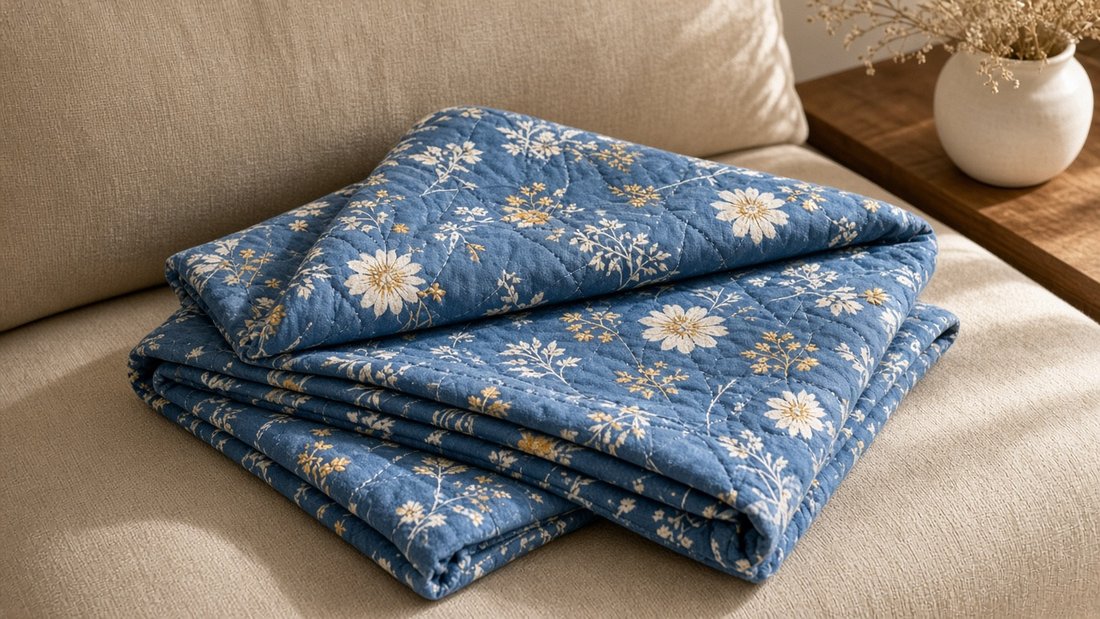 Blue floral